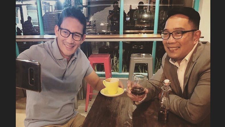 Sandiaga Uno, Ridwan Kamil dan Muhaimin Iskandar 3 Besar Cawapres Potensial Versi Median