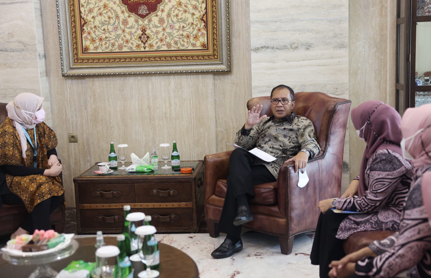 Kedatangan Dubes AS, Danny Akan Persiapkan Presentase Program Ibu dan Anak 