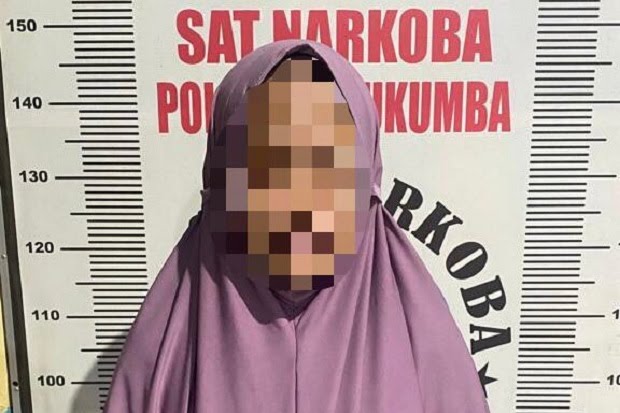 Jadi Bandar Sabu, Emak-emak di Bulukumba Ditangkap Polisi 