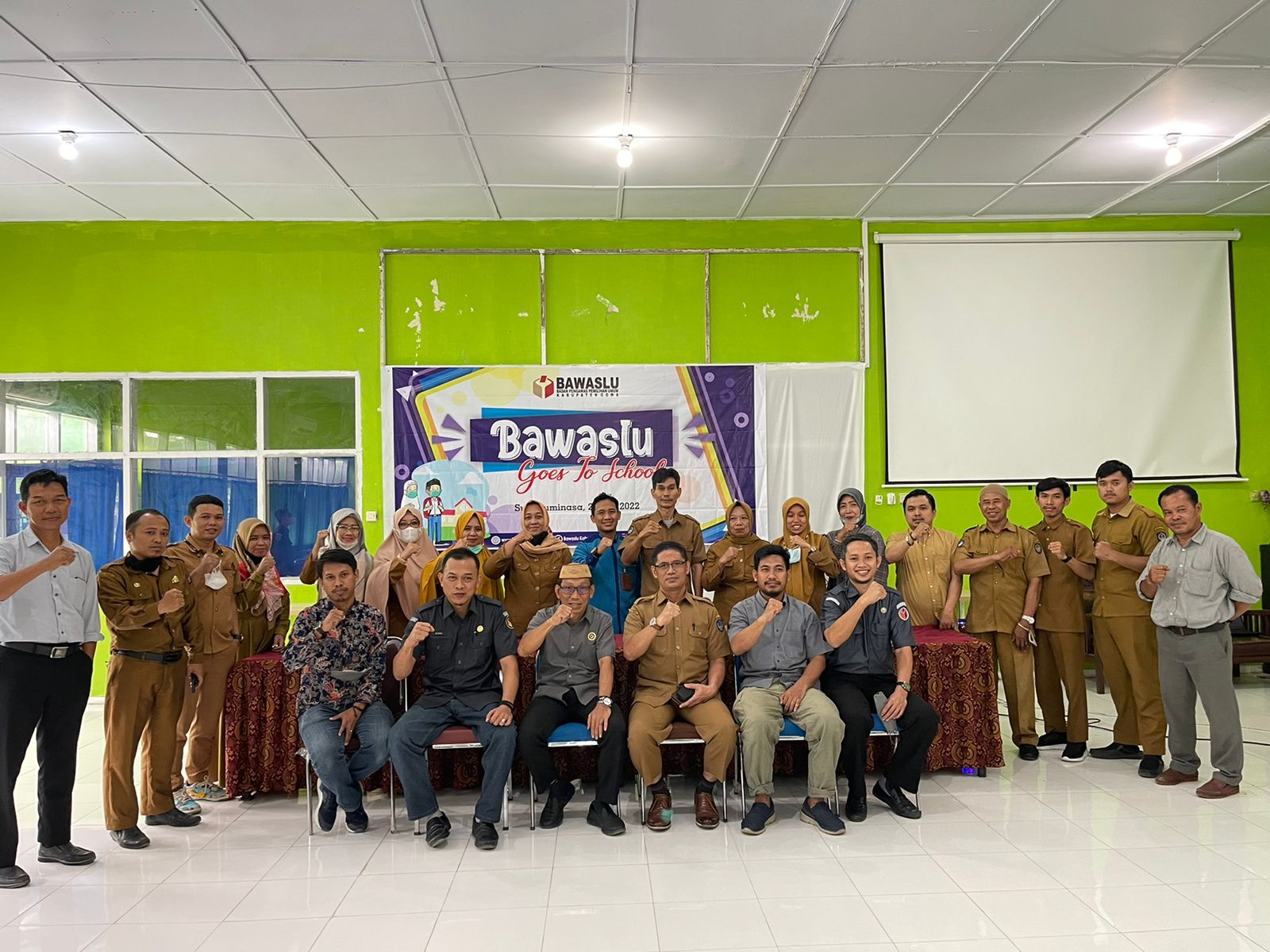 Tingkatkan Peran Pemilih Pemula pada Pemilu dan Pilkada, Bawaslu Gowa Goes To School