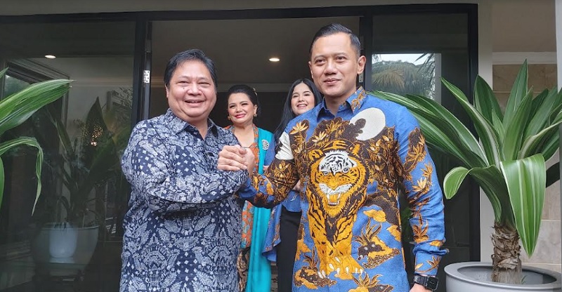 AHY Bertemu Airlangga, Pengamat: Bila Berpasangan di Pilpres Bisa Jadi Kuda Hitam