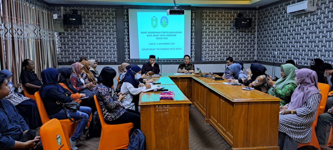 Jelang Verifikasi Kota Sehat Provinsi, Dokumen dan Lokus Siap, Parepare Optimis Wistara ke-5