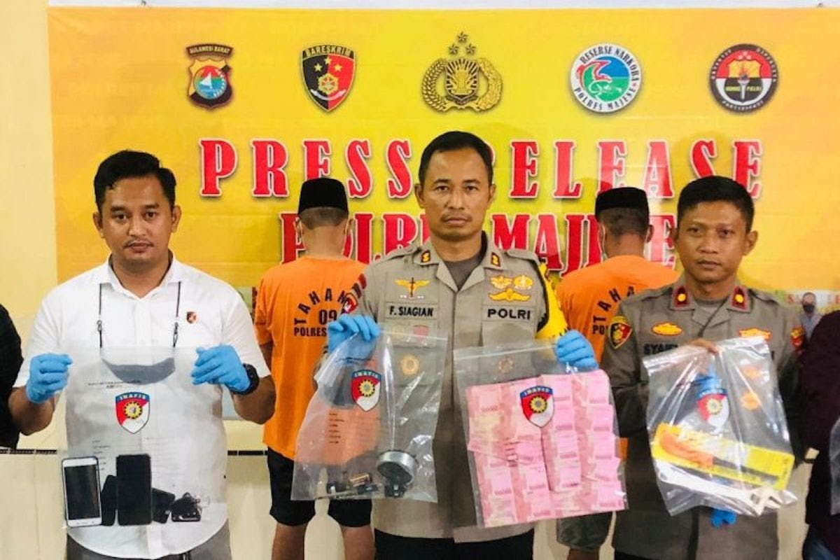 Pembobol ATM di Kantor Bupati Majene Senilai Rp50 Juta Ditangkap, Pelakunya Ternyata Karyawan BUMN 