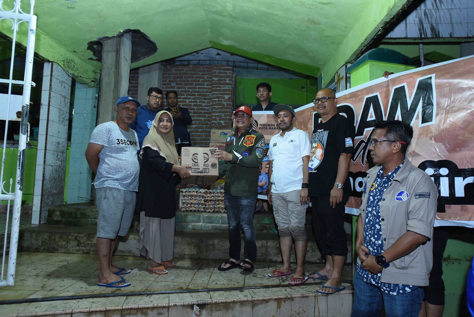 Buka Posko Siaga Banjir, PDAM Makassar Siapkan Air Bersih dan Sembako