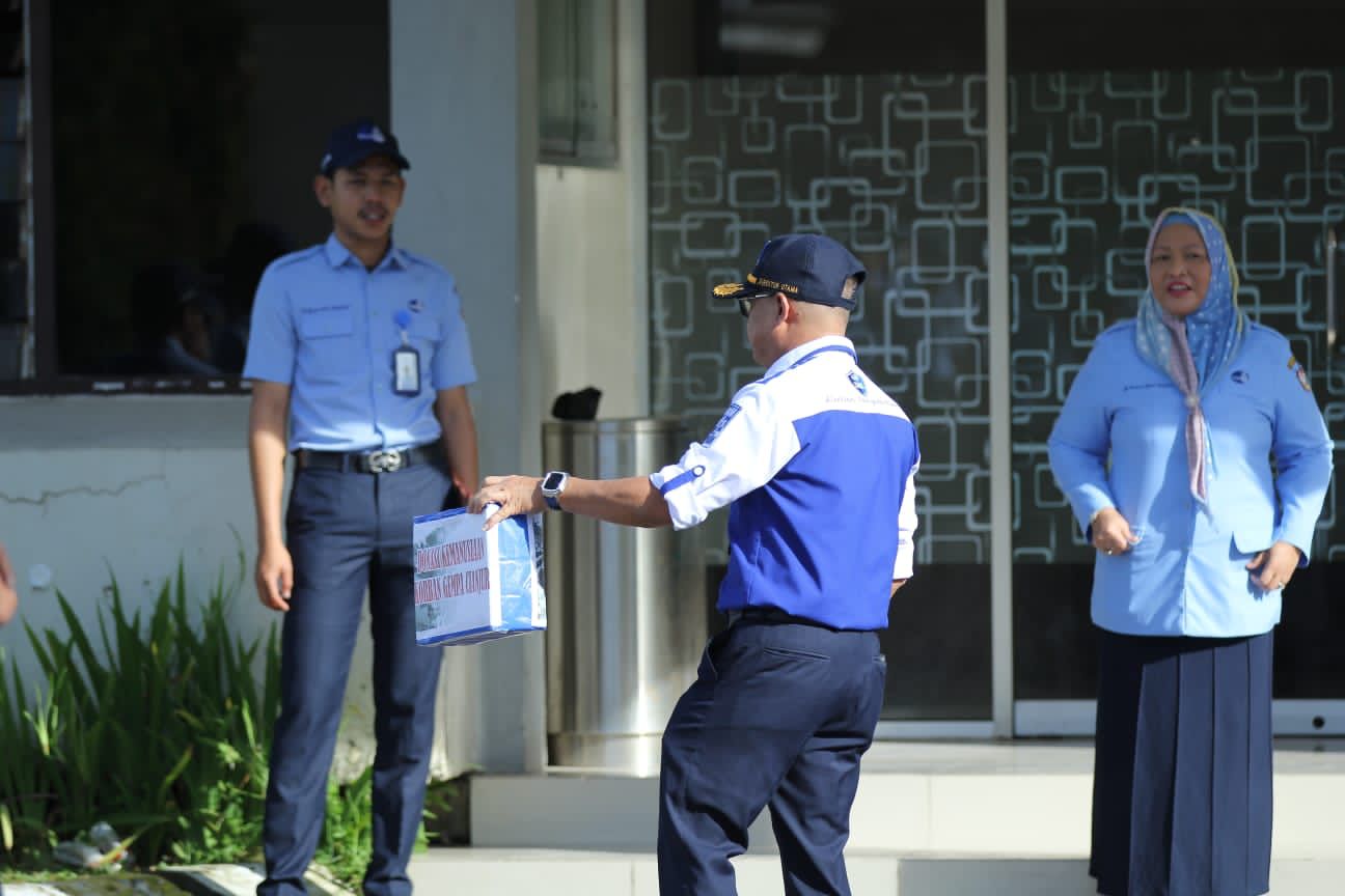Beni Iskandar Ajak Seluruh Pegawai PDAM Makassar Bersimpati untuk Korban Bencana di Cianjur