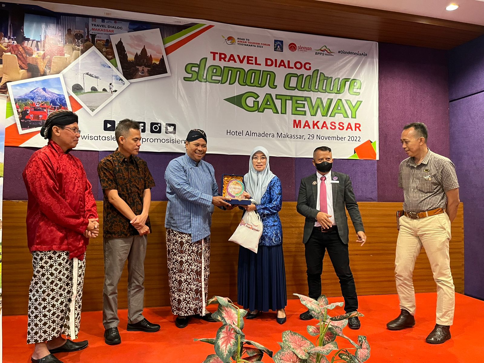 Dispar Makassar Apresiasi Travel Dialog Dispar Sleman, Dorong Terbukanya Peluang Investasi