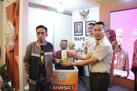 Pelayanan Samsat Hadir di Pekan Raya Sulsel 1-4 November 2022 di Hotel Claro