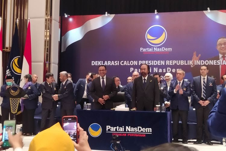 Nasdem Resmi Usung Anies Baswedan Capres untuk Pemilu 2024 