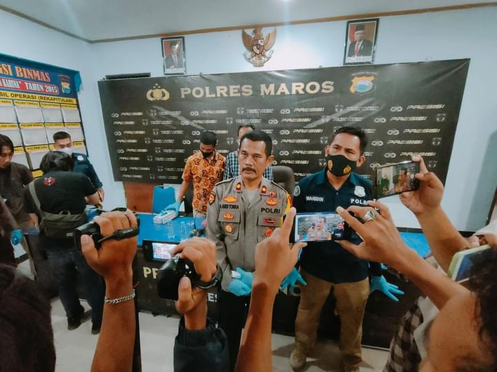 Akibat Meludah, Warga di Maros Tewas Setelah Adu Parang
