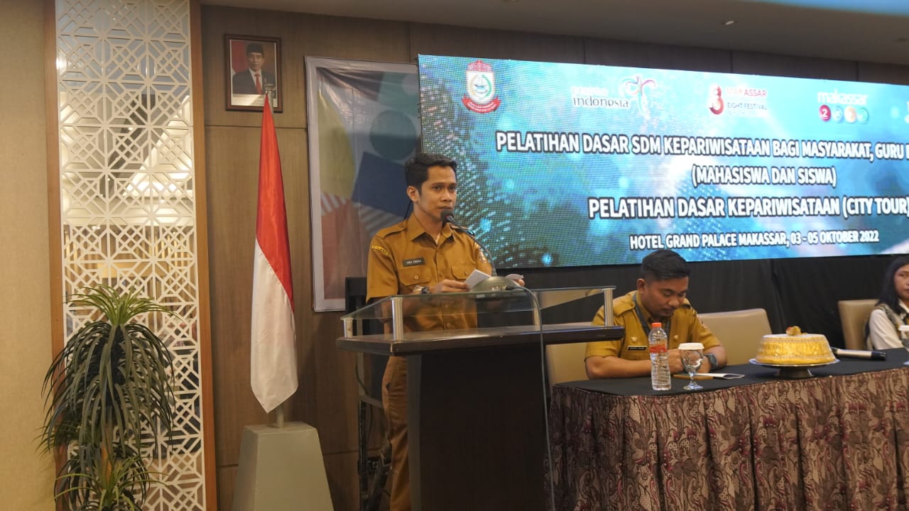 Tingkatkan SDM Kepariwisataan di Longwis, Dispar Makassar Gelar Pelatihan Dasar bagi Masyarakat Umum