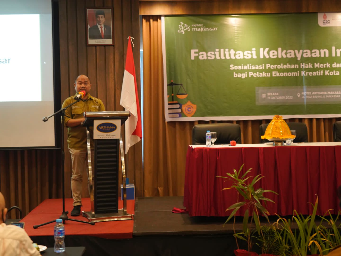 Dispar Makassar Fasilitasi UMKM untuk Dapatkan Kekayaan Hak Intelektual