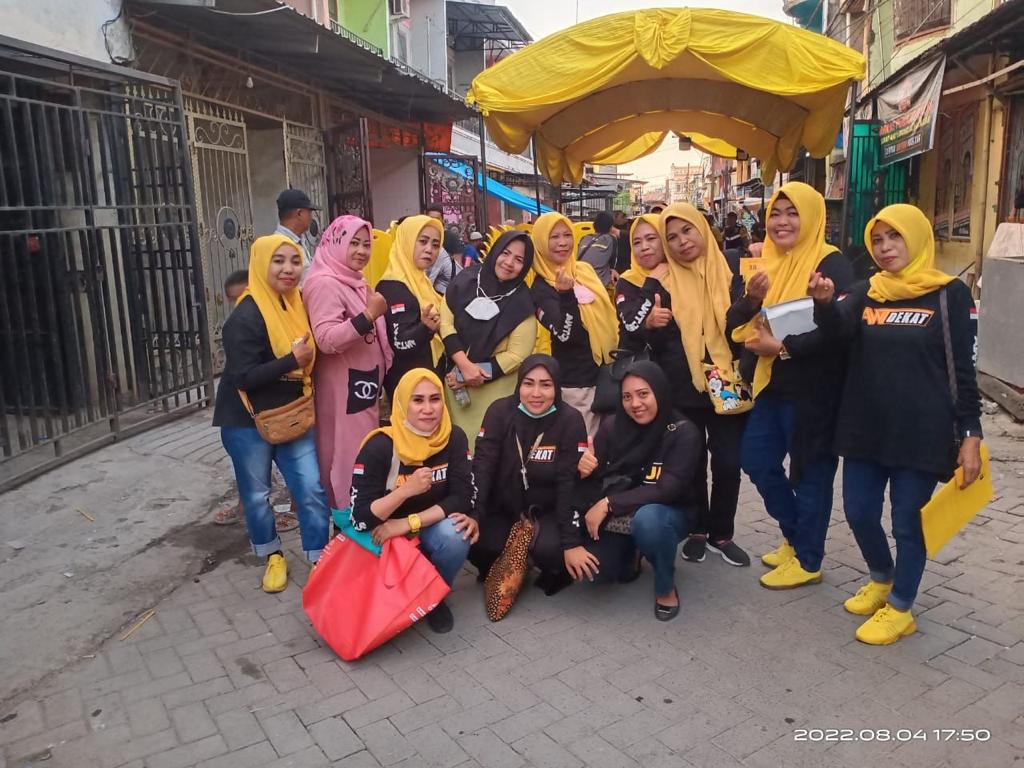 Tanpa Mobilisasi Golkar Makassar Optimis Peserta Jalan Sehat Membludak