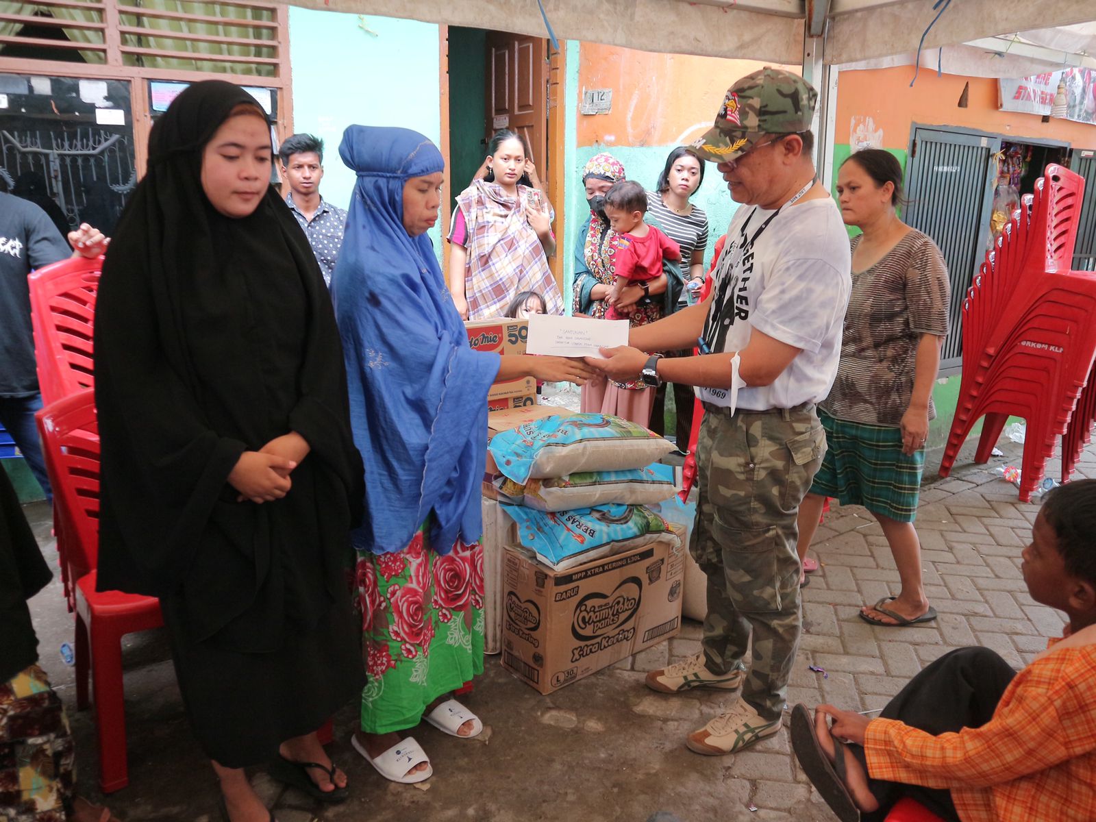 Sense Of Care, Beni Iskandar Santuni Keluarga Korban Petugas Kebersihan yang Meninggal Kecelakaan