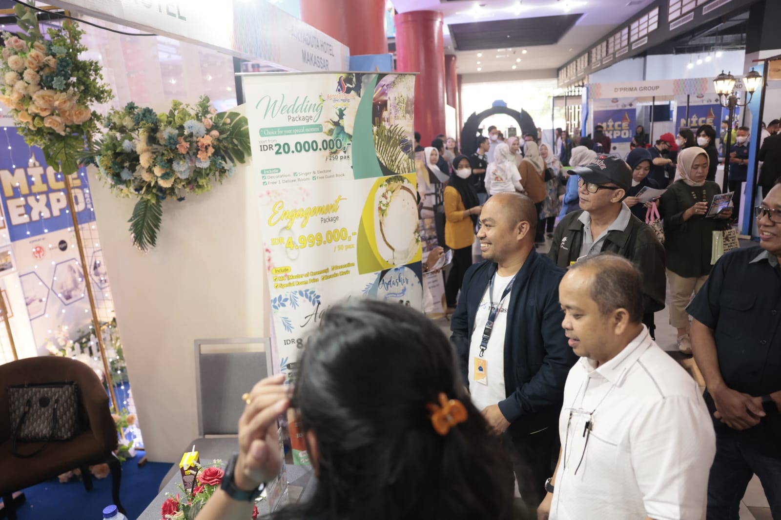Kepala Dinas Pariwisata Kota Makassar Resmi Buka MICE Expo Makassar 2022 di Mal PIPO 