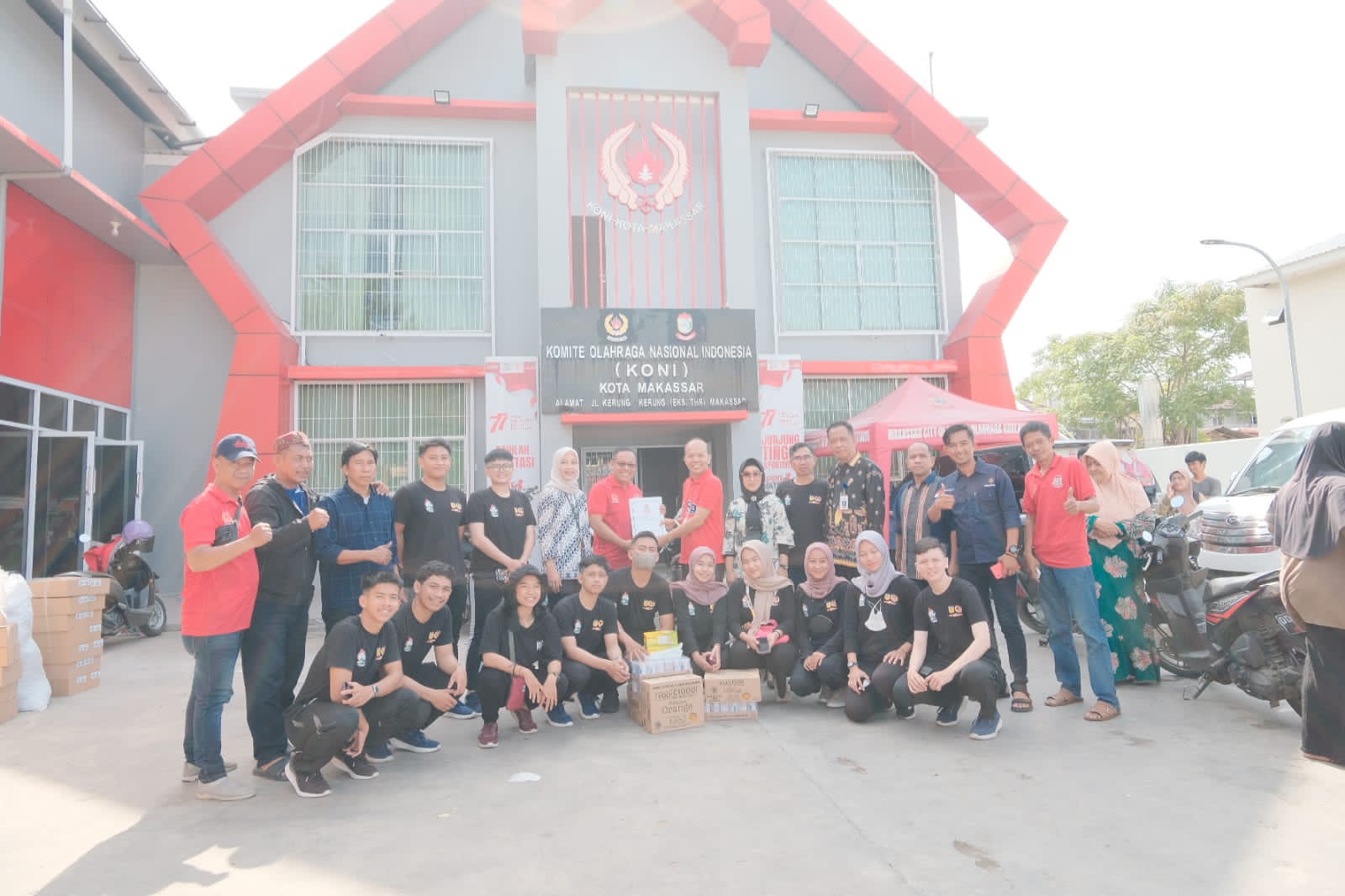 DPRD Kota Makassar Hadiri Pelepasan Kontingen Cabor Karate ke Porprov Sulsel XVII