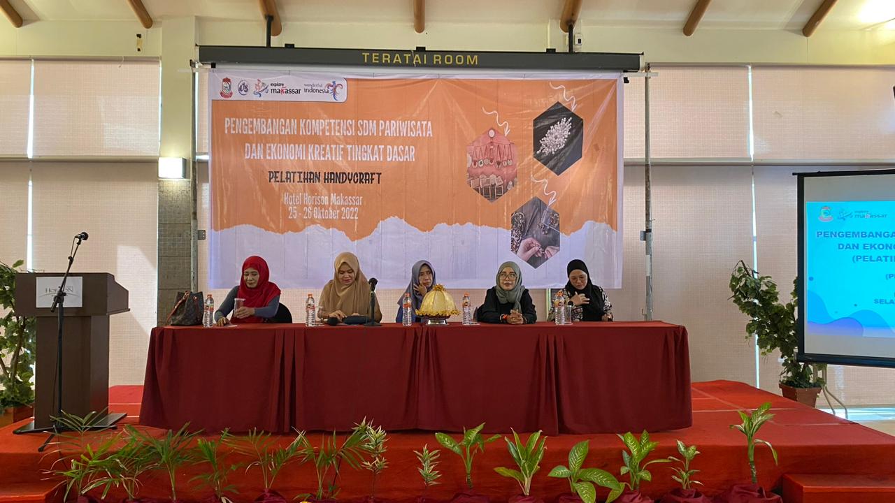 Kembangkan Kompetensi SDM, Dispar Makassar Gelar Pelatihan UMKM dan Start Up