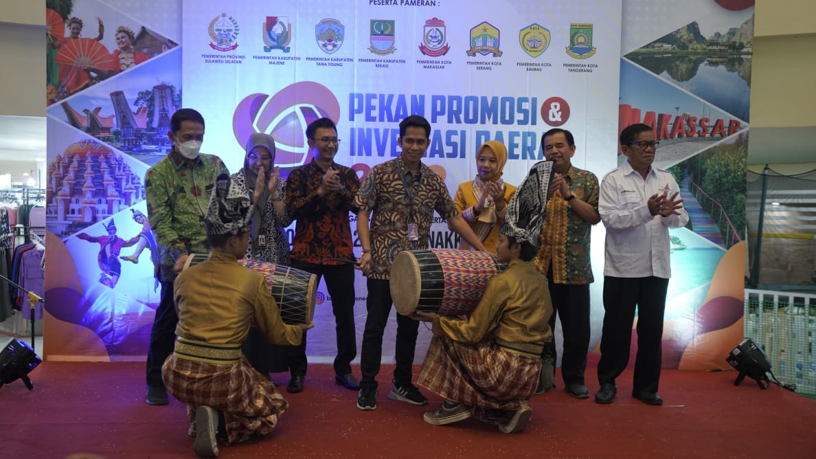 Dispar Makassar Ikut Memeriahkan Pekan Promosi & Investasi Daerah 2022.