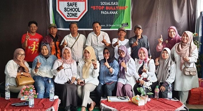 IKA SPENSA Makassar Adakan Sosialisasi "Stop Bullying" pada Anak di SMP 1 Makassar