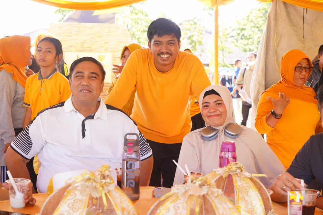 Tingkatkan Penjualan UMKM, Ketua Panitia HUT Golkar Maros Ucapkan Terima Kasih ke Peserta Jalan Sehat