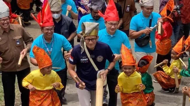 Sandiaga Uno Beri Apresiasi Desa Wisata di Sulsel, Terbanyak Masuk ADWI 2022
