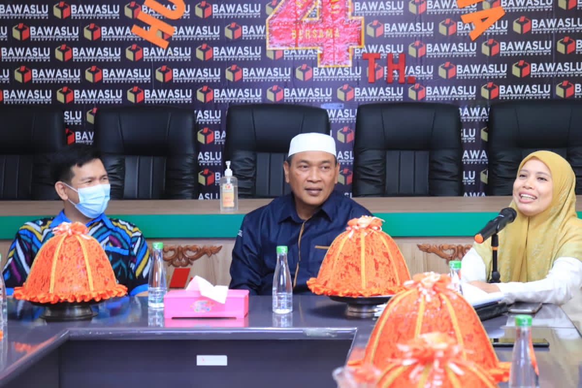 Bawaslu Gowa Minta Tranparansi KPU terkait Data Hasil Verifikasi Administrasi Parpol