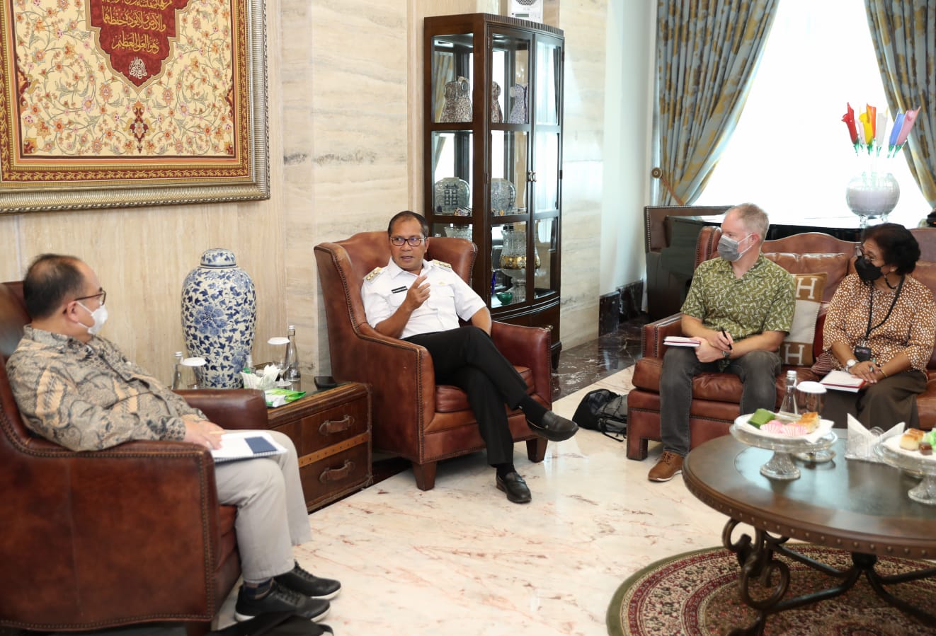 Bertemu USAID-IUWASH Tangguh, Danny Pomanto Tegaskan Ingin yang Terbaik Bagi Warga