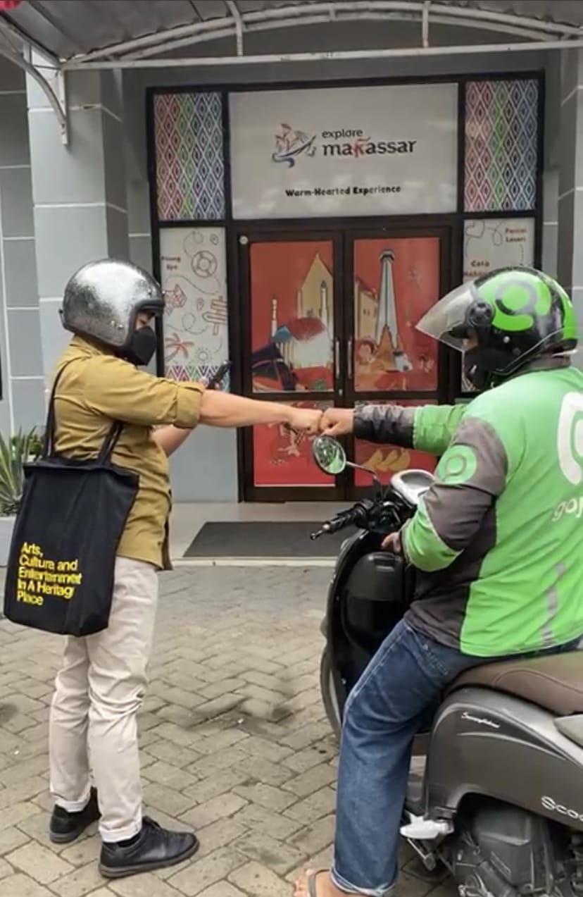 Sambut Positif "Trend" Ojol Day, Parkiran Dispar Kota Makassar Jadi Luang