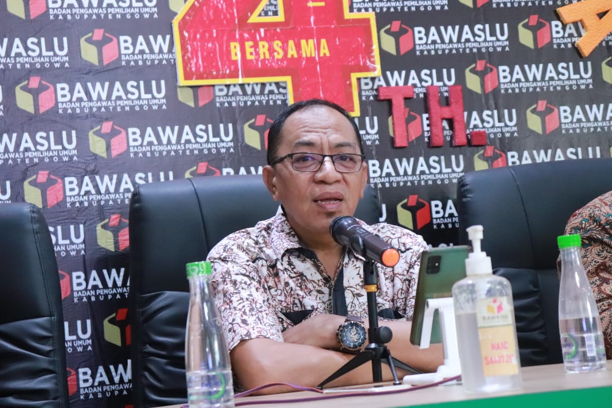 Ketua Bawaslu Sulsel Harap Jajaran Bawaslu Gowa Lakukan Pengembangan Diri