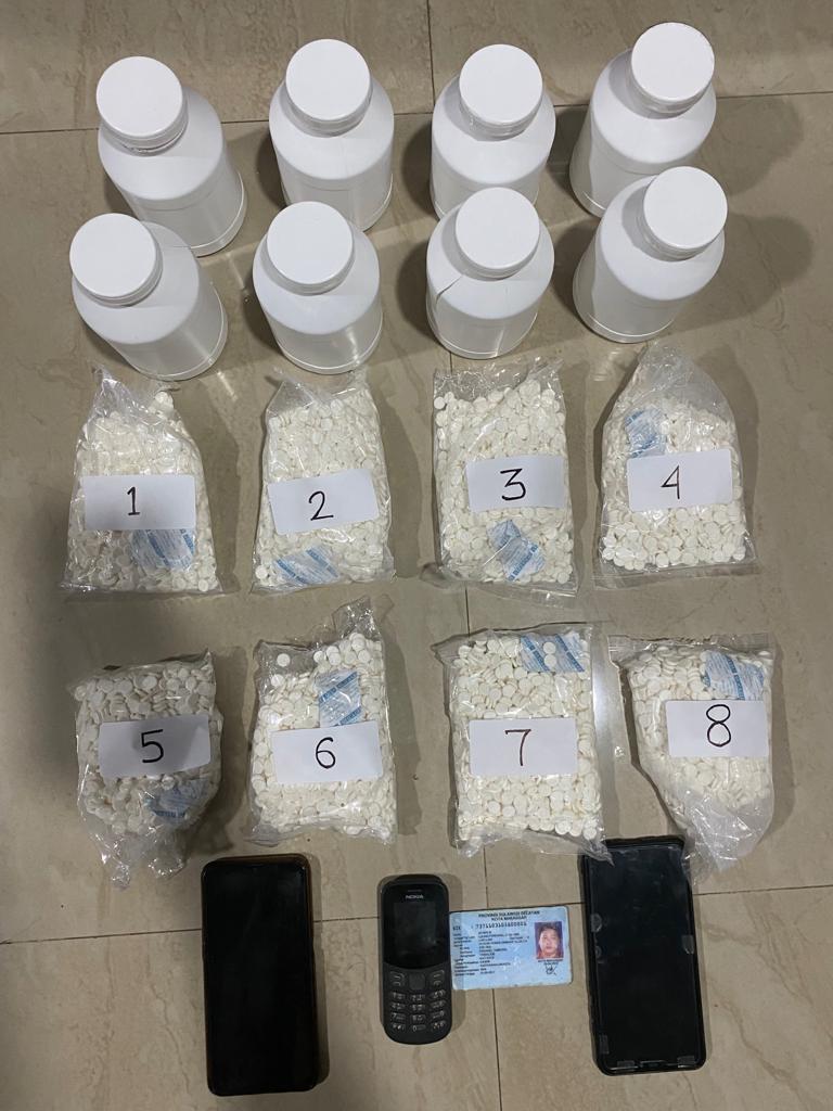 8.000 Butir Obat Daftar G Diamankan Polisi di Perdos UNM, Satu Orang Ditangkap 