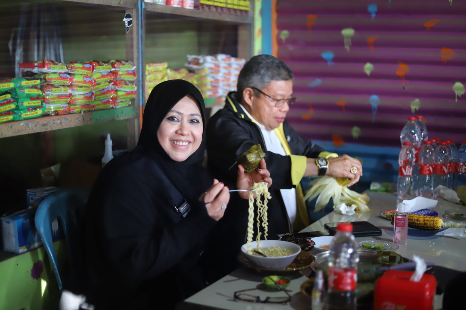 Sombere, Kesan Warga Malino Gowa Bertemu Erna Rasyid Taufan 