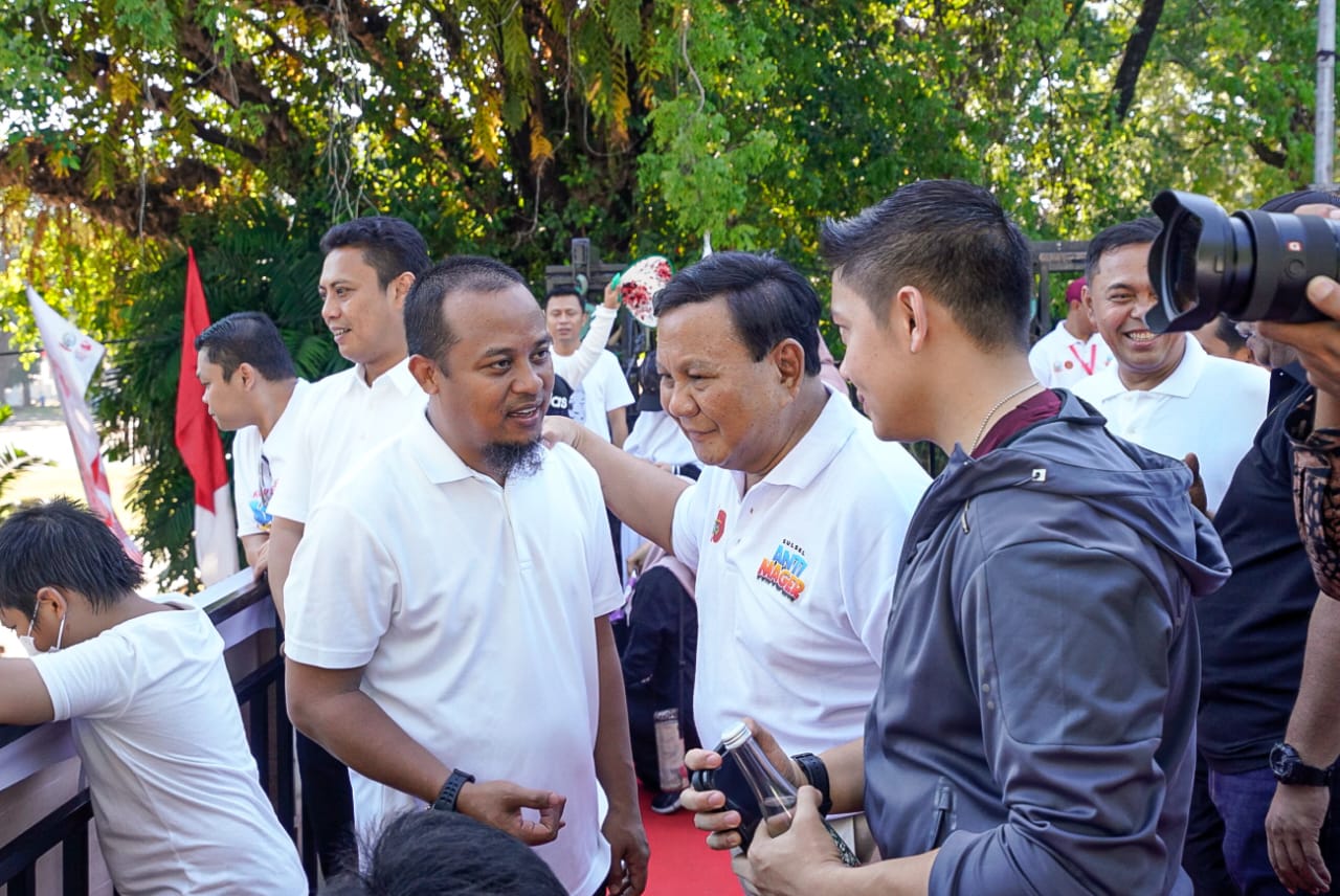 Menhan Prabowo Puji Sejumlah Program Prioritas Gubernur Andi Sudirman