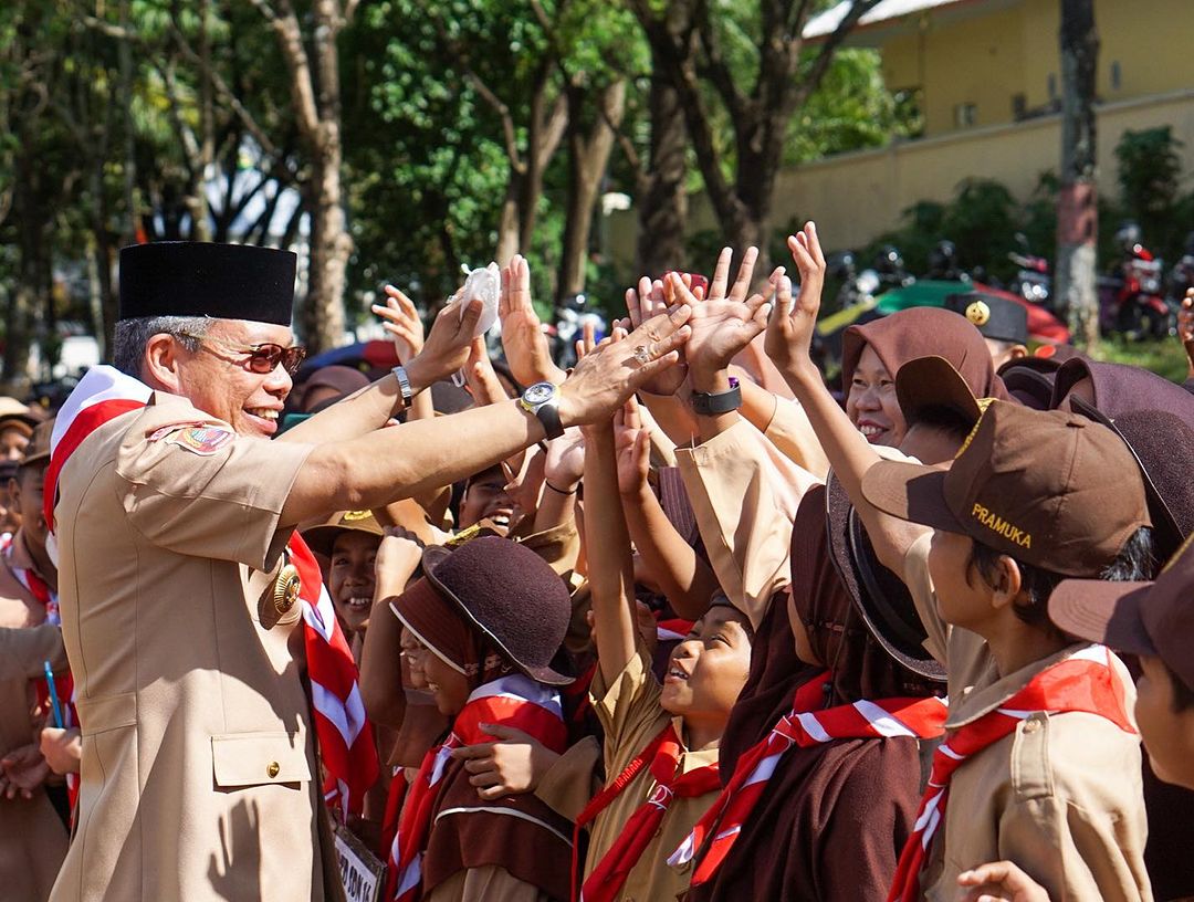 Taufan Pawe Ucapkan Selamat Hari Pramuka, Pesankan Jadilah Generasi Penerus Tangguh, Patriotik dan Berakhlak Mulia