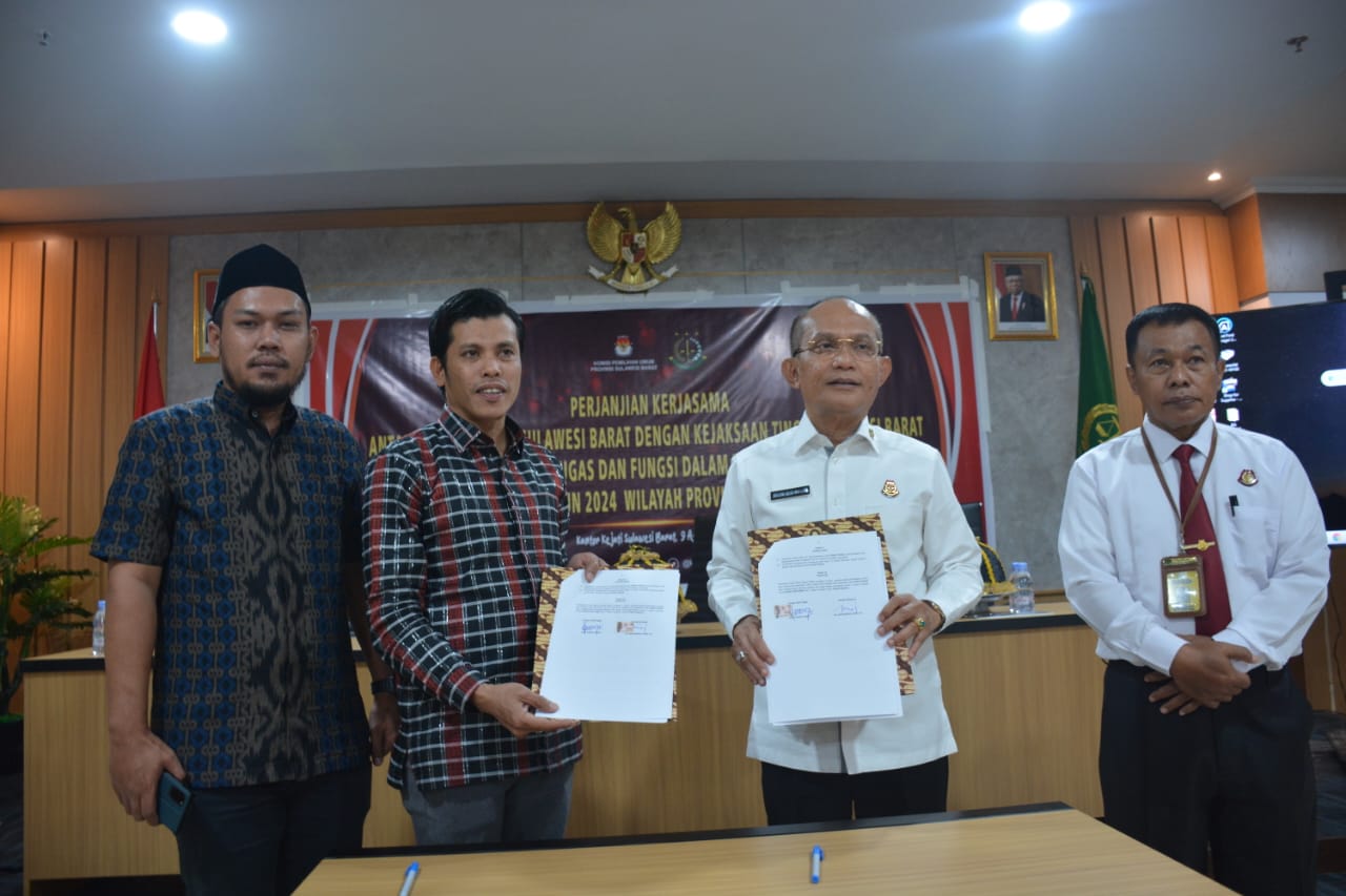 KPU Sulbar Jalin Kerja Sama Kejati, Terkait Pertimbangan Hukum hingga Pendampingan Pengelolaan Anggaran