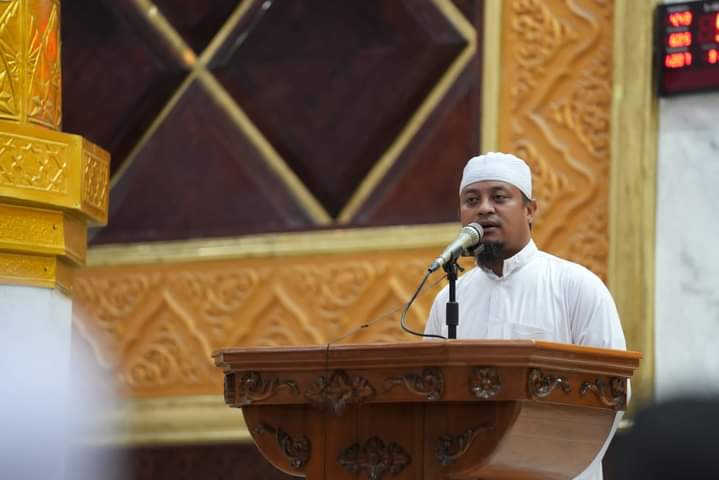 Andi Sudirman Bersama Prof Nasaruddin Umar Hadiri Gerakan Sulsel Mengaji di Masjid Agung Sengkang