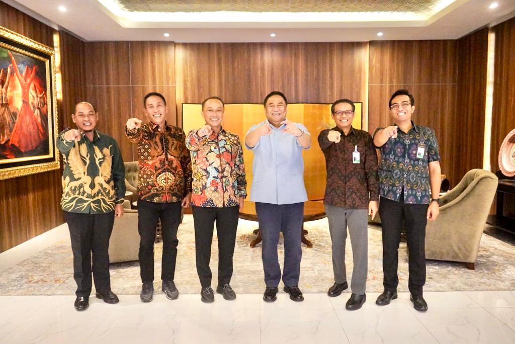 Harapkan Pesawat Citilink Terbang Langsung dari Jakarta ke Mamuju, Prof Zudan Temui Wakil Ketua DPR