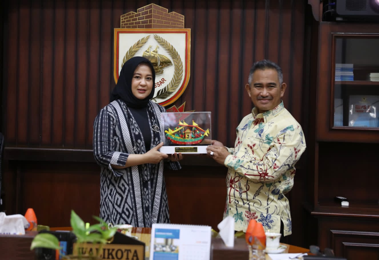 Bertemu Fatmawati Rusdi, Wawali Tarakan Belajar Sistem Perpajakan Makassar