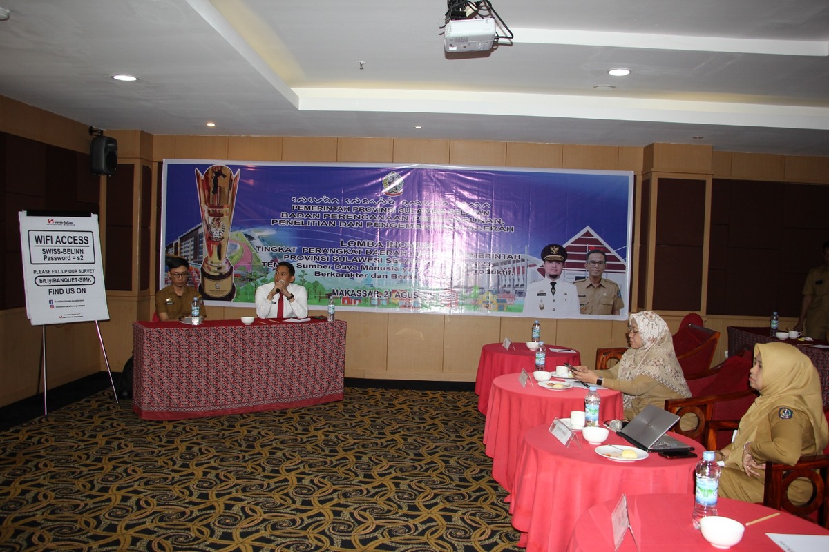 Dua Inovasi Bapenda Sulsel Masuk 10 Besar Lomba Inovasi Antar OPD