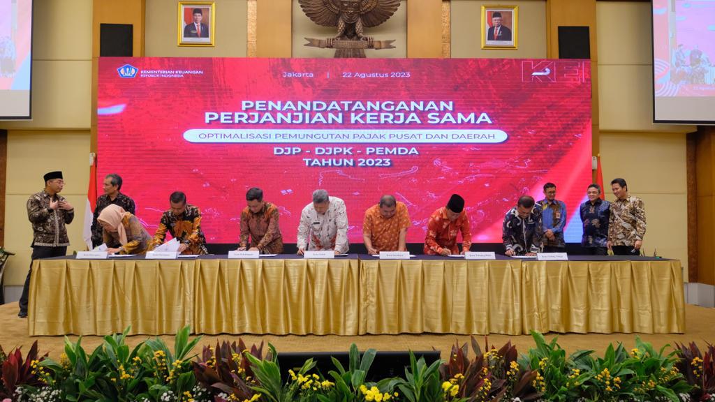 Taufan Pawe Teken Kerja Sama dengan Direktorat Jenderal Pajak, Dukung Optimalisasi Pajak Pusat dan Daerah