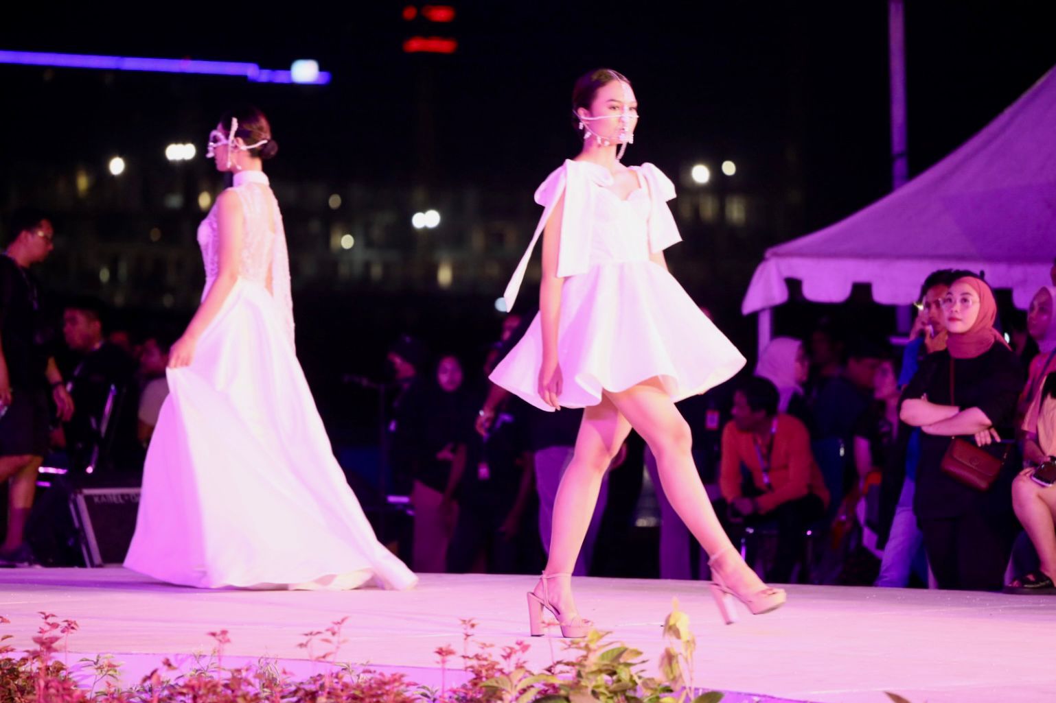 Desainer Nasional dan Internasional Isi Panggung Fashion Show F8 Makassar di Hari Ke Empat