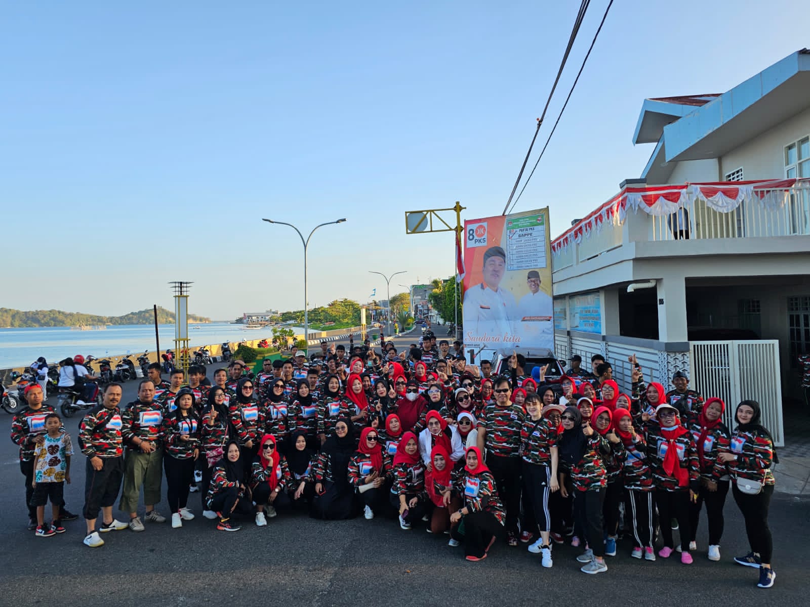 Solid 1 Komando HSL, 300 Personel LMP Parepare Turun Meriahkan Jalan Sehat Sulsel Anti Mager