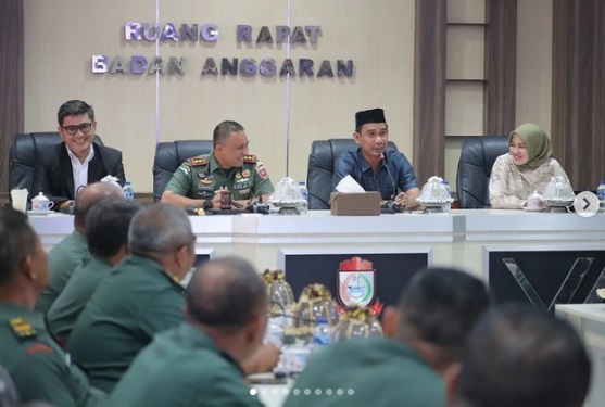 DPRD Makassar Terima Kunjungan Silaturrahmi Dandim 1408/BS Makassar