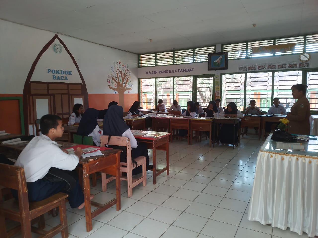 Aman dan Nyaman, Siswa Bangga Sekolah di SMPN 4 Parepare 