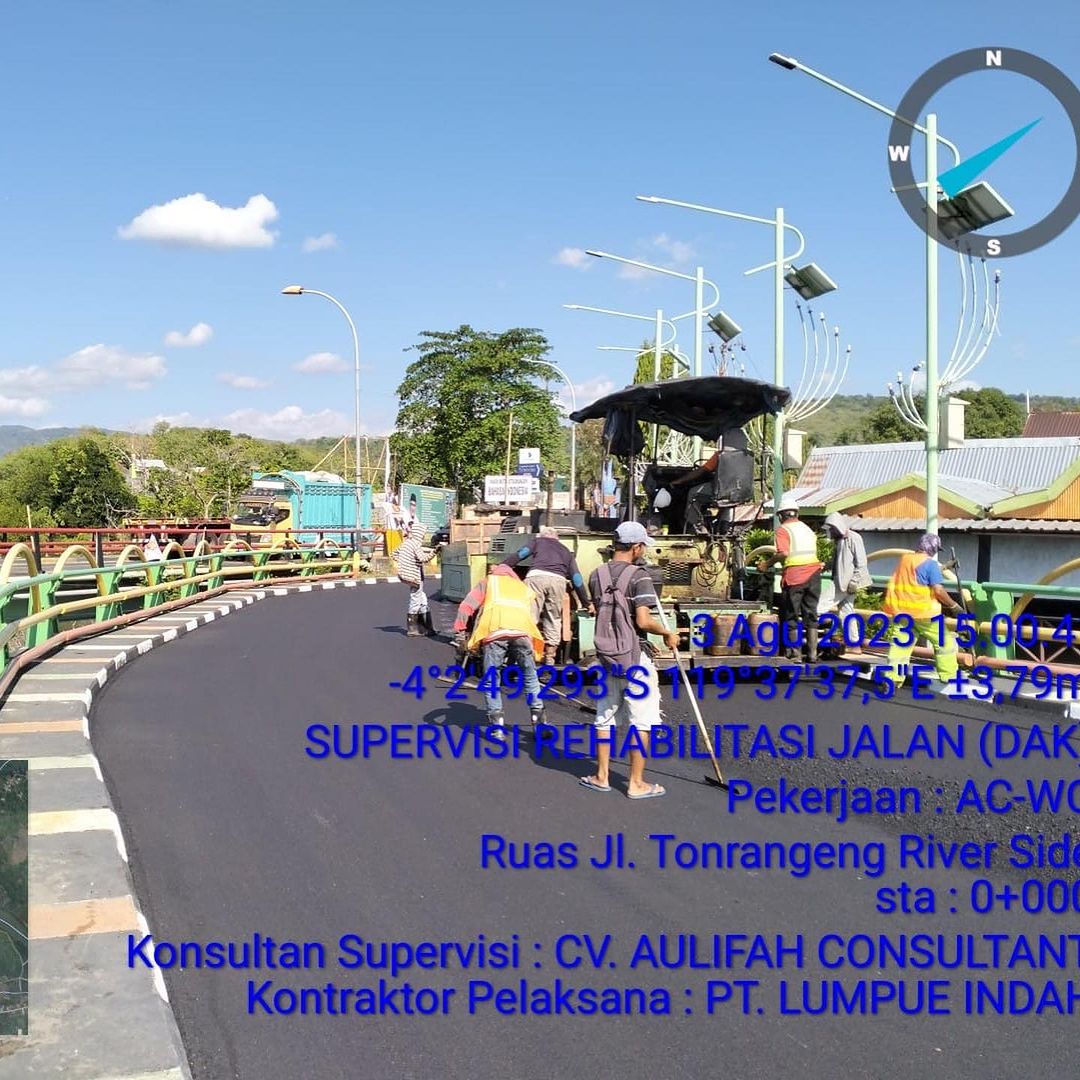 Laporan Masyarakat Jadi Atensi, Kini Pemkot Parepare Pengaspalan Jalan Latasakka dan TRS