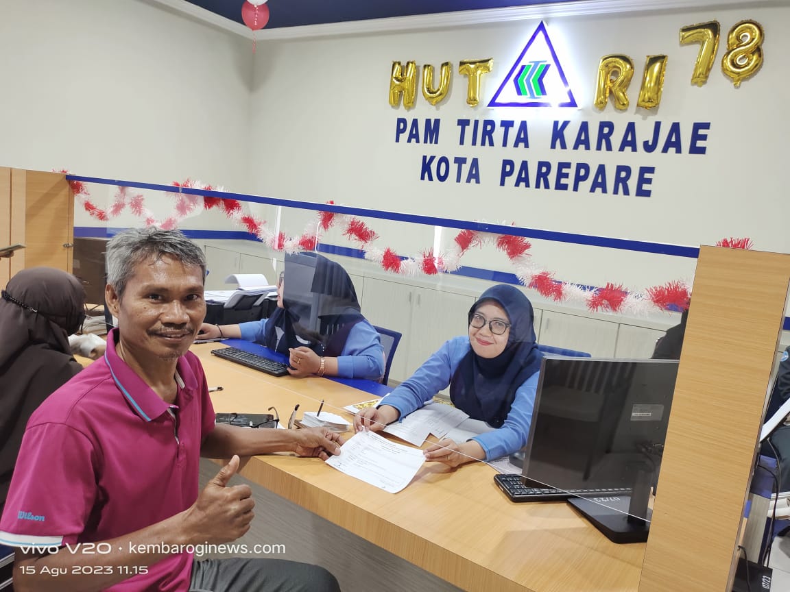 Masyarakat Terbantu Program Hari Merdeka PAM Tirta Karajae, Gratis Biaya Balik Nama dan Biaya Denda 