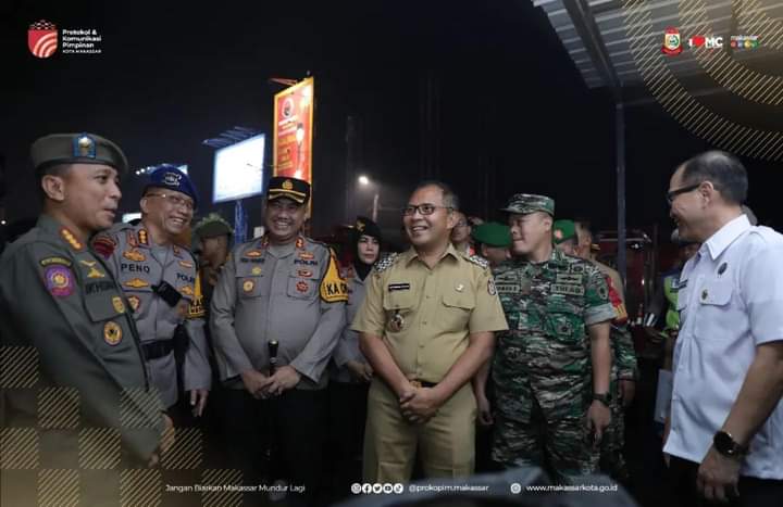 Malam Takbiran, Wali Kota Bersama Forkopimda Lakukan Pemantauan dan Monitoring Kamtibmas