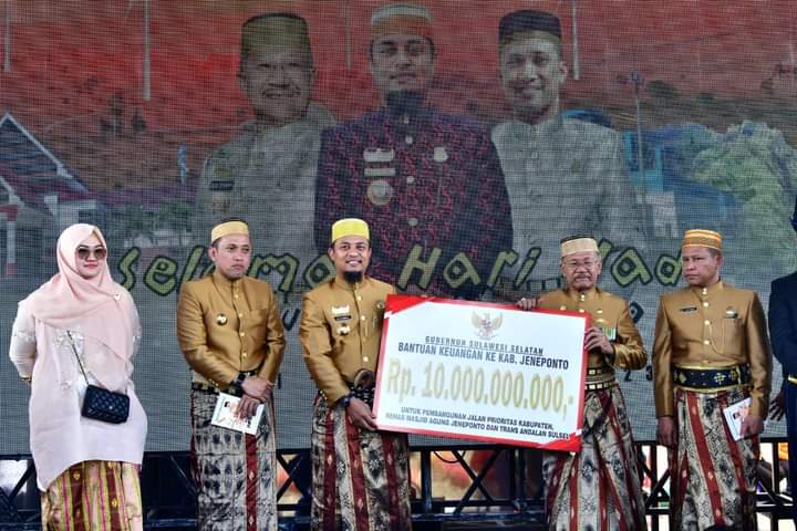 Pemprov Sulsel Sudah Gelontorkan Anggaran Rp170 Miliar ke Jeneponto