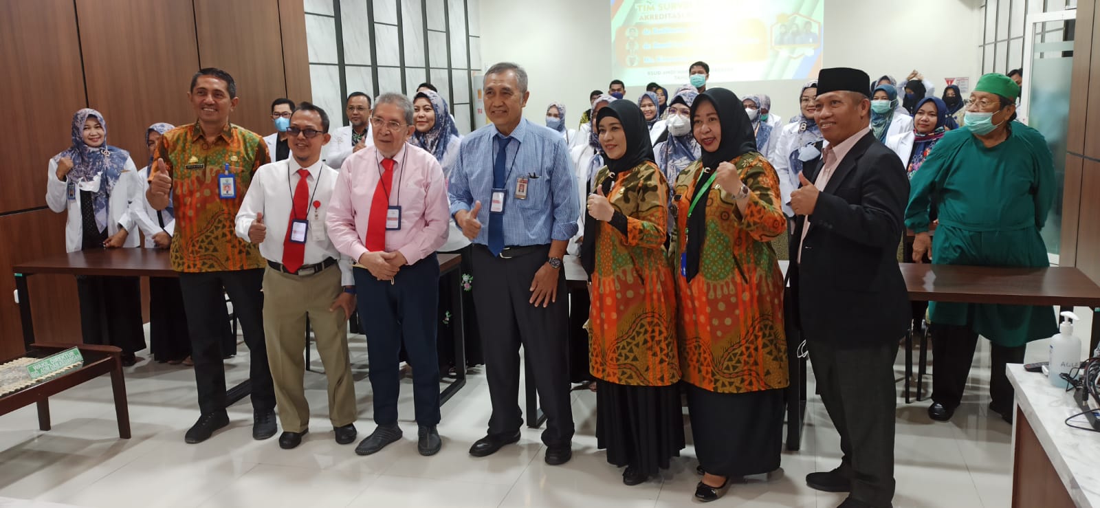 Tim Survei KARS Kemenkes Kagumi RSUD Andi Makkasau Parepare