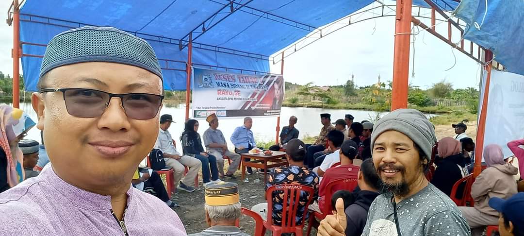 Legislator Rayu Fasilitasi DKP Sulbar Survei Kolam Air Tawar di Salunggabo Pasangkayu