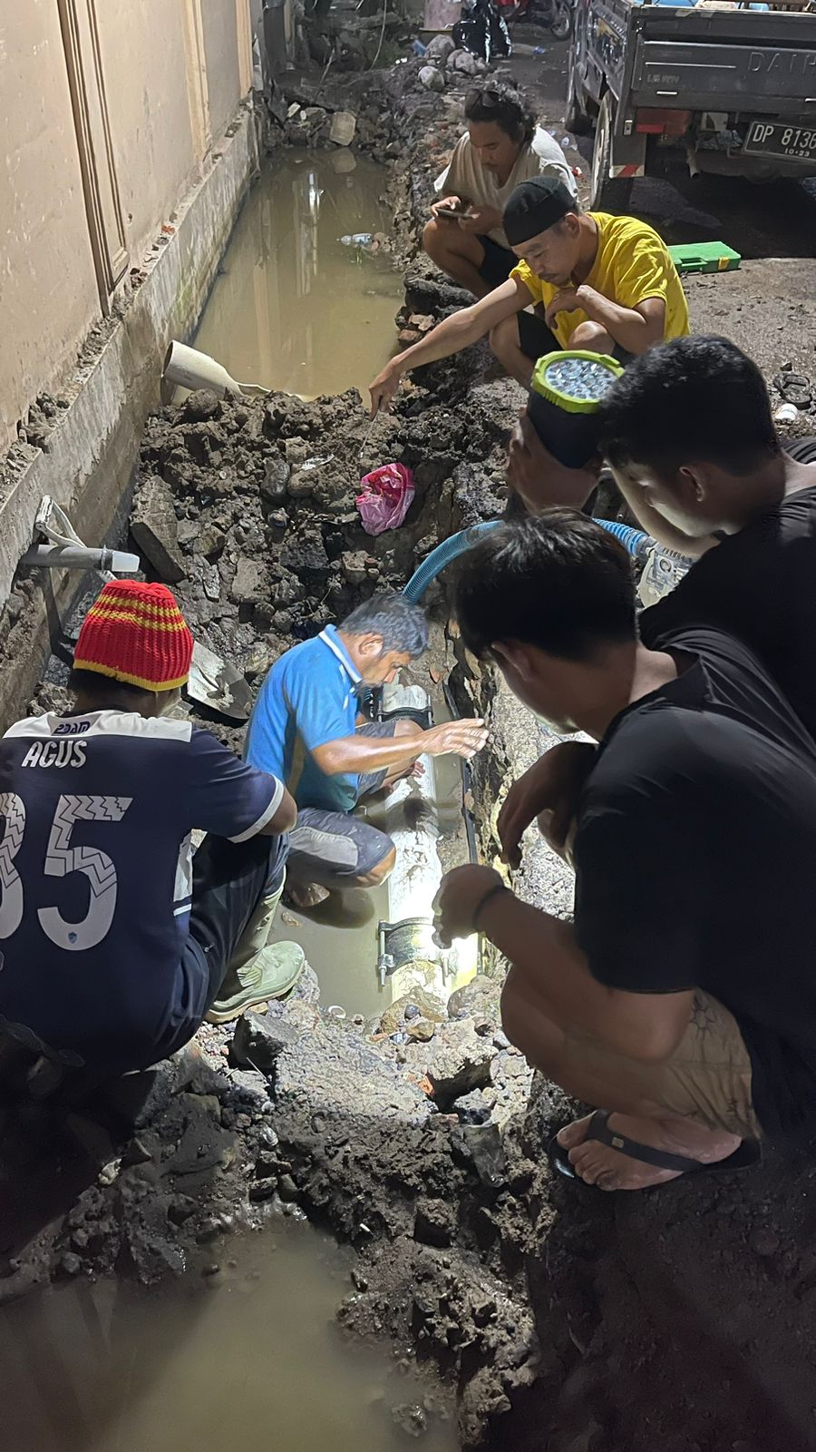 Cepat Tanggulangi Kebocoran Pipa, PAM Tirta Karajae Normalkan Distribusi Air Bersih