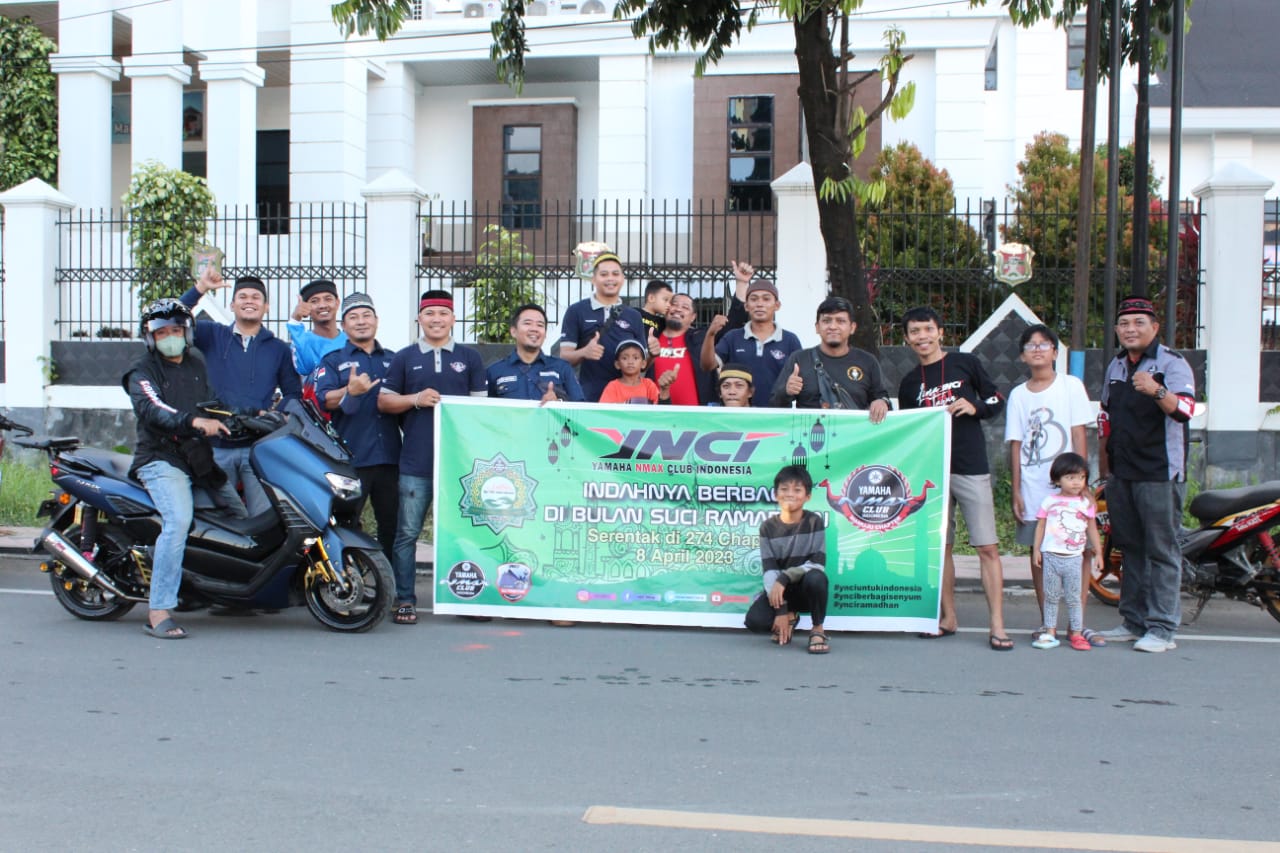 Komunitas YNCI Mamuju Berbagi Takjil, Serentak di 274 Kabupate/Kota se-Indonesia